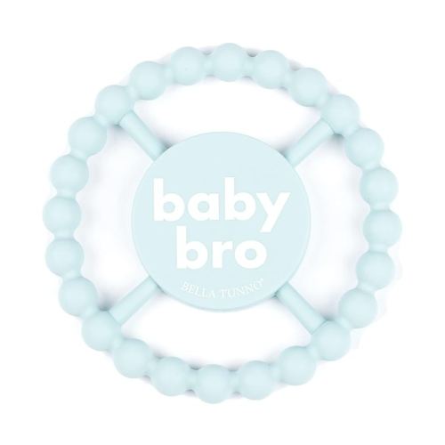 Baby Teether by Bella Tunno, Silicone Teethers for Babies 3-6 months, 6-12 months, Baby Toys, Pacifier, Teething Relief, Boys, Girls, Baby Bro