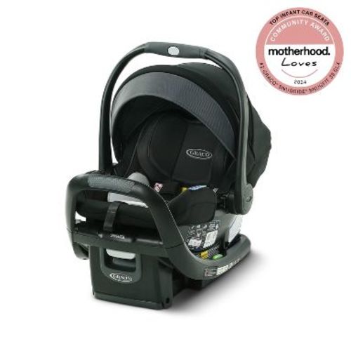 Graco SnugRide SnugFit 35 DLX Infant Car Seat with Anti-Rebound Bar - Spencer