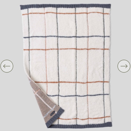 CozyChic® Multicolor Plaid Stroller Blanket