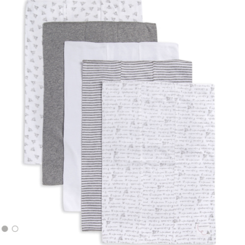 Extra Absorbent Organic Neutral Baby Burp Cloths Set of 5 | Burt's Bees Baby®