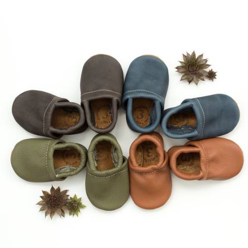 Loafer Baby and Toddler Shoes(Iron,Navy, Sienna, Lichen)