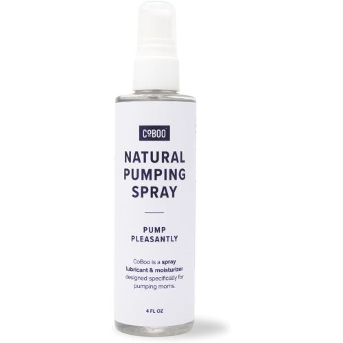 Breast Pump Flange Spray | Helps Sore Nipples & Clogged Milk Ducts | Skin Lubricant for Breast Pumping | Apply Pumping Spray Directly to Shields | Vegan & Lanolin Free | (4 Fl Oz)