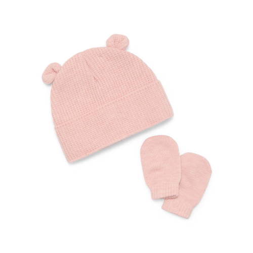 Wonder Nation Baby Beanie and Mitten Set