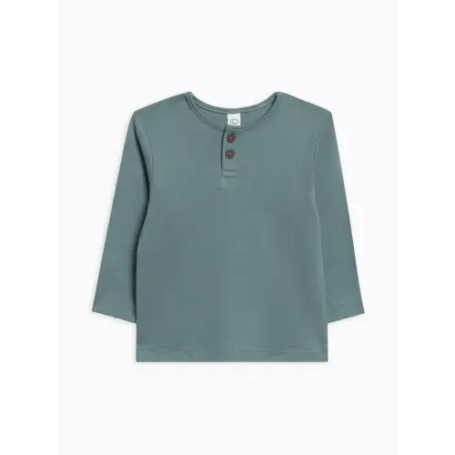 Reef Long Sleeve Henley / 12-18M