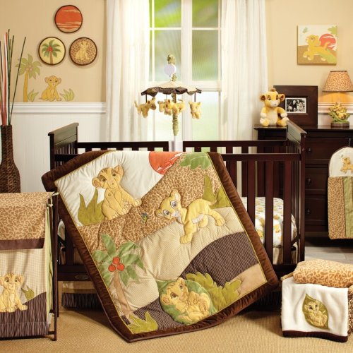 Disney Nojo Disney Lion King Simba's Wild Adventure 7 Piece Crib Bedding Set & Reviews | Wayfair