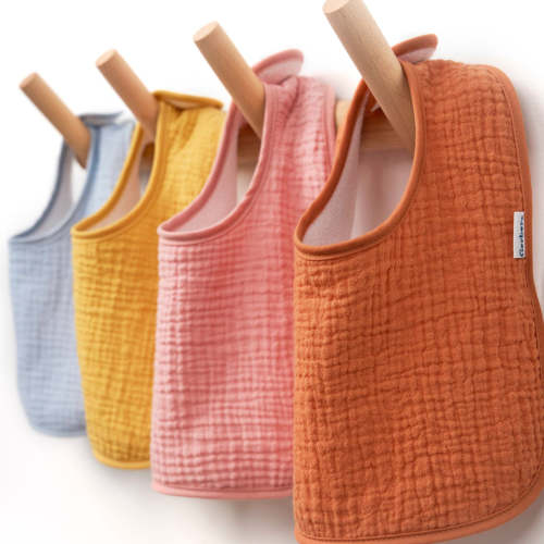 8-Pack Baby Girls Pastel Muslin Drooling Bibs – Gerber Childrenswear
