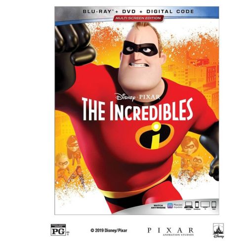 Incredibles (blu-ray + Dvd + Digital)
