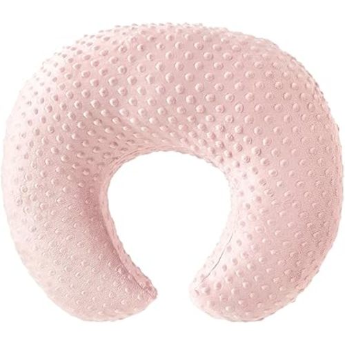 Nursing Pillow for Breastfeeding and Bottle Feeding More Support for Mom and Baby,Soft Newborn Nursing Baby Pillow， Machine Washable (Sepia Rose)