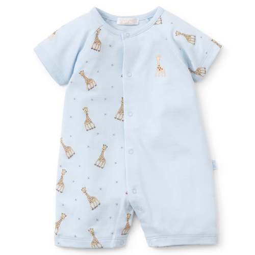 Sophie la girafe Blue Print Short Playsuit