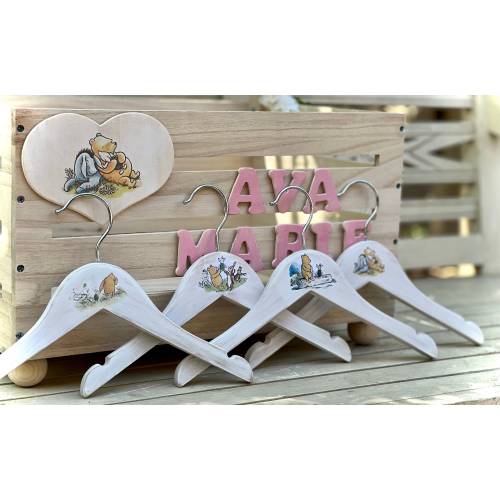 Winnie the Pooh Shower Gift - Clothes Hangers