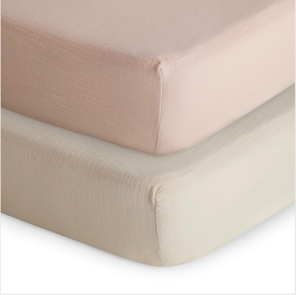 Extra Soft Muslin Crib Sheet - 2 Pack – Celebrate This