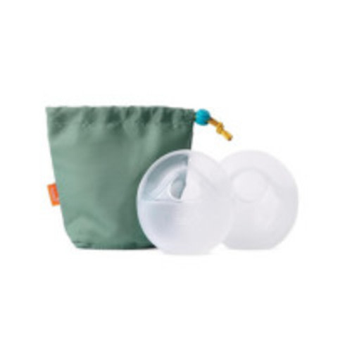 Boon TROVE Silicone Manual Breast Pump with Travel Pouch