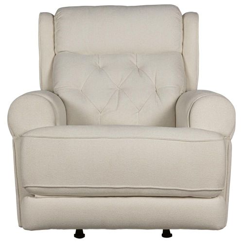Eastern Shore Abby Zero Gravity Power Nursery Glider in Snow