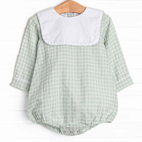 Effortless Days Boy Bubble, Green – Stitchy Fish 6M