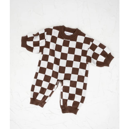 Knitted Lounge Suit - Chocolate