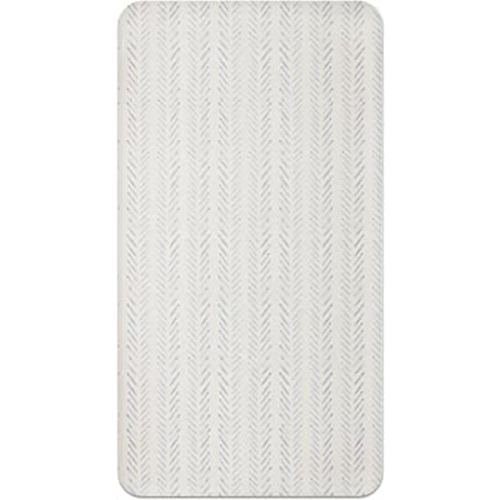 Baby Changing Mat - Wipeable, Portable Changing Pad, Travel Changing Mat for Baby or Small Toddler, Easy to Fold or Roll Up - Faux Leather (Herringbone)