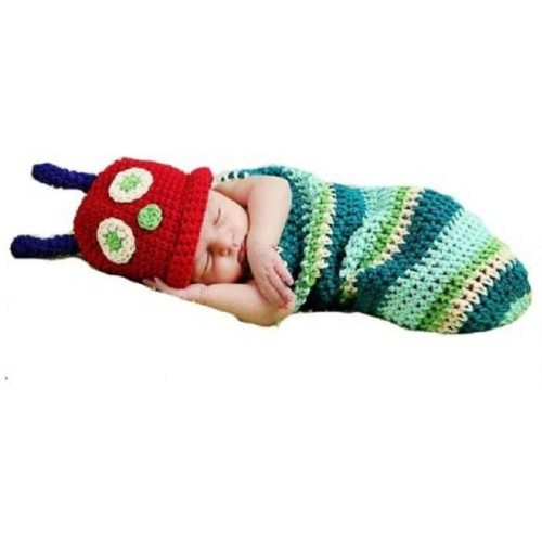 Newborn Baby Girl/Boy Crochet Knit Costume Photo Photography Prop Hats Outfits