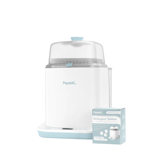 PapabliC - Baby Bottle Washer Sterilizer and Dryer All in One Bottle Cleaner