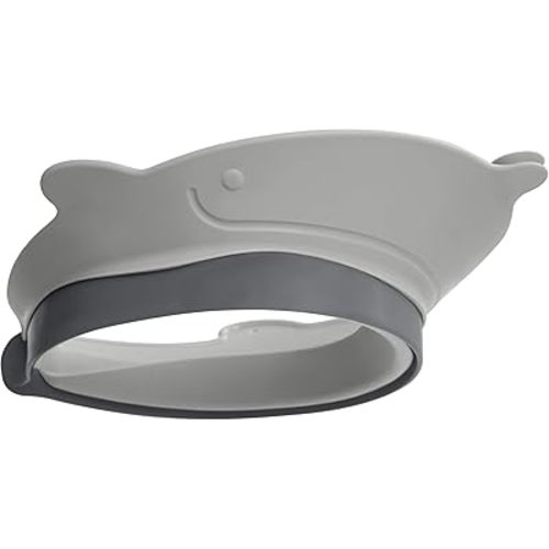 Skip Hop Baby Shower Cap, Moby Bath Visor, Grey