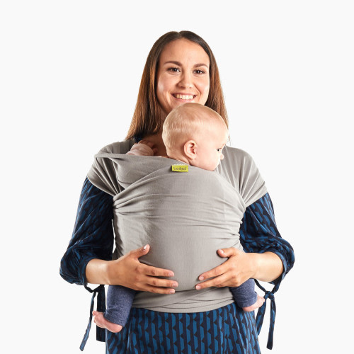 Boba Serenity Light Baby Wrap Carrier - Light Grey