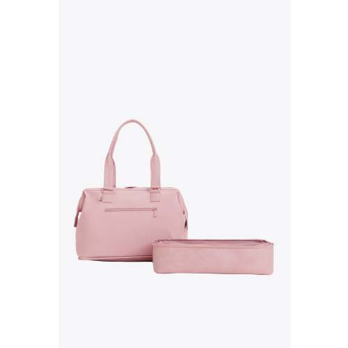 BÉIS 'The Convertible Weekender' in Atlas Pink - Pink Weekender Bag & Overnight Bag