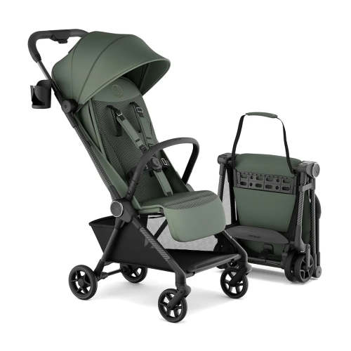Mompush Nexis Carbon Travel Stroller, Ultra-Lightweight - Forest