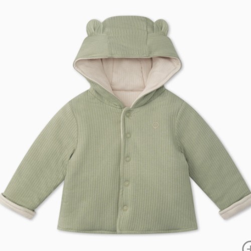 Ribbed Reversible Coat