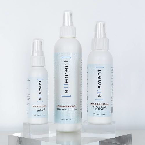 e11ement Hypochlorous Acid Skin Spray – Gentle Multi-Use Cosmetic for Face & Body – Fragrance-Free Skin Refresher (8 oz.) (3 Piece Set)