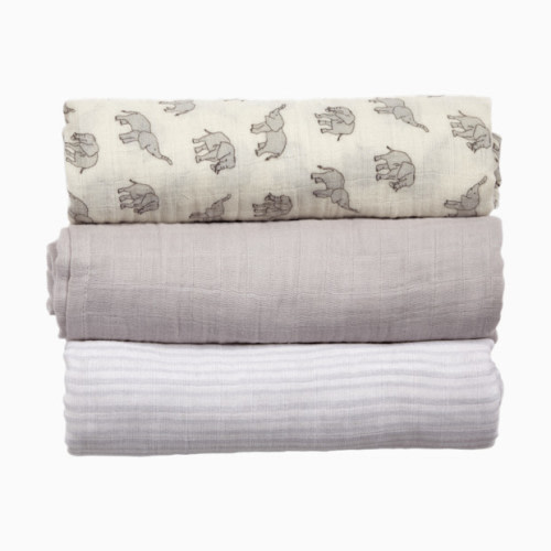 Organic Muslin Swaddle (3 Pack) - Simple Elephant