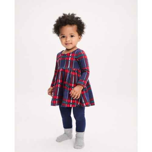 Baby Holiday Skater Dress & Leggings Set | Hanna Andersson