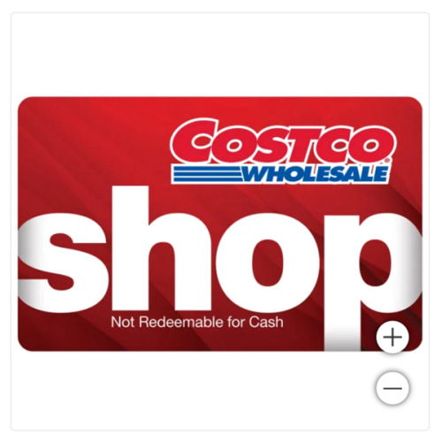 Costco Shop Card