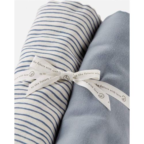 Baby 2-Pack Organic Cotton Muslin Swaddle Blankets - Little Planet | Carter's