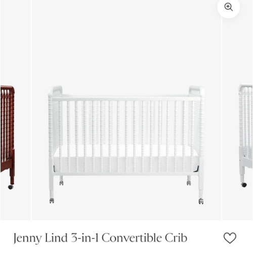 Jenny Lind 3-in-1 Convertible Crib