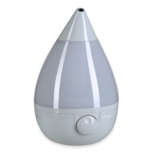Crane Ultrasonic Cool Mist Drop Shape Humidifier in Grey - GREY - NO SIZE