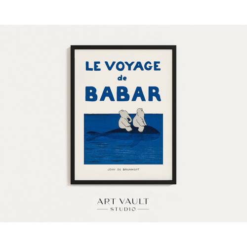 Babar Voyage Poster