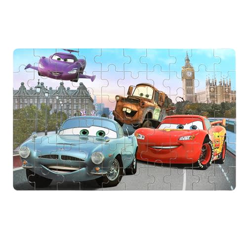 Puzzles for Kids Ages 4-8 60 Pieces Jigsaw Puzzles for Boys and Girls Educational Learning Puzzles in Metal Box