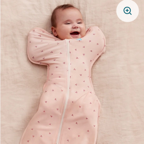 Swaddle Up™ 1.0 TOG Viscose from Bamboo Blush Cherries
