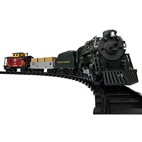 Lionel Pennsylvania Flyer Freight Ready-to-Play Set, Battery-powered Model Train with Remote - Complete Set