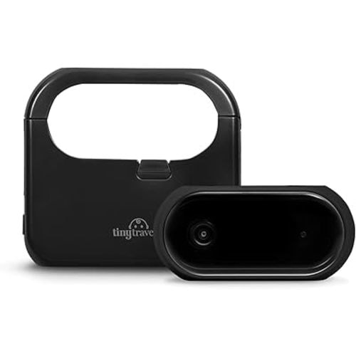 Tiny Traveler Add-On Baby Car Camera with Power Bank – 720P HD, Night Vision, Easy Install for Twins, 2 Kids, or Pets – Wireless Baby Car Camera Add-On Kit (Monitor Not Included)