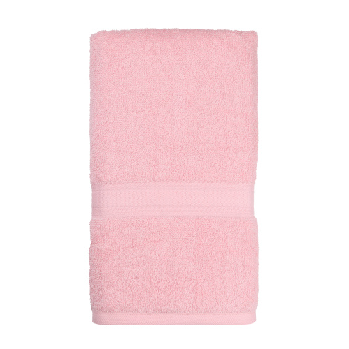 Mainstays 100% Cotton Hand Towel, Super Soft and highly absorbent Basic Solid Premium Hand Towel for Bathroom, Hotels, Spa and Gym – Pink