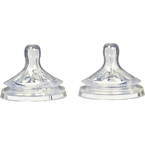 Philips AVENT BPA Free Natural Newborn Flow Nipples, 2-Pack
