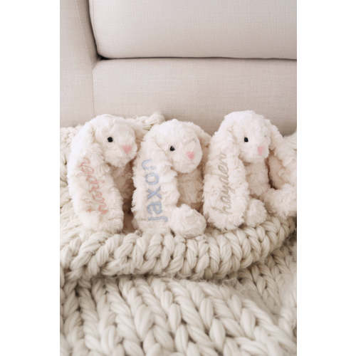 Embroidered Cuddle Plush Friends | Bentley Bunny