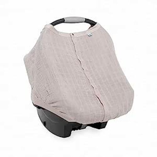 Little Unicorn 100% Cotton Muslin Car Seat Canopy - Porpoise