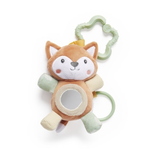 Oscar & Florri Woodland Fox Pram Toy | Soft Plush Toys | Baby Bunting AU