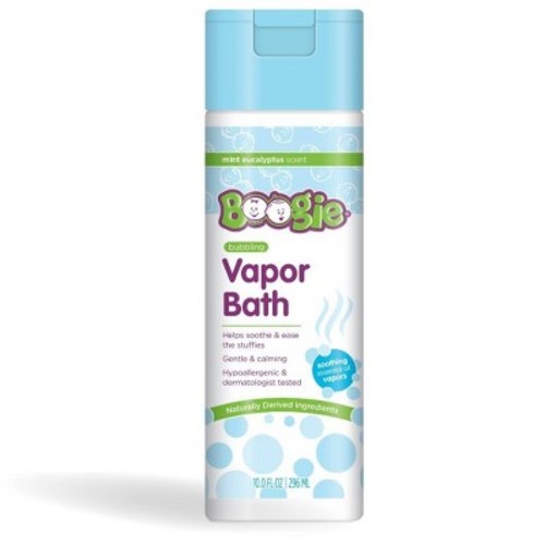 Boogie Vapor Soothing Minty Eucalyptus Bubble Bath - 10 fl oz