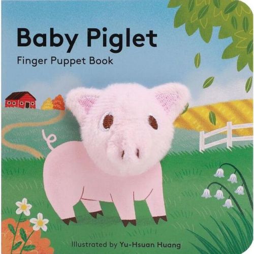 Baby Piglet: Finger Puppet Book (pig Puppet Book, Piggy Book For Babies, Tiny Finger Puppet Books) - (baby Animal Finger Puppets) (board Book)