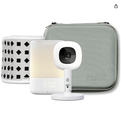 Nanit Travel Light Bundle: Nanit Pro Camera with Portable Flex Stand, Sound + Light Audio Monitor & Baby Night Light, and Travel Case - Green : Amazon.sg: Baby Products