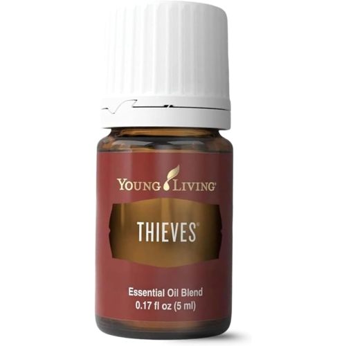 Young Living Thieves Essential Oil Blend for Daily Wellness, Diffusers, Topical Application, Home Care and Freshening Spaces