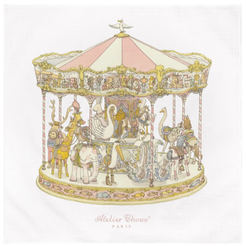 Carré – Carousel Pink - Atelier Choux