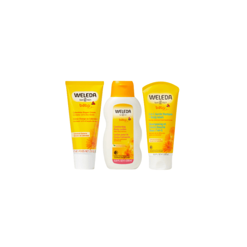Weleda Calendula Baby Comfort & Nourish Bundle